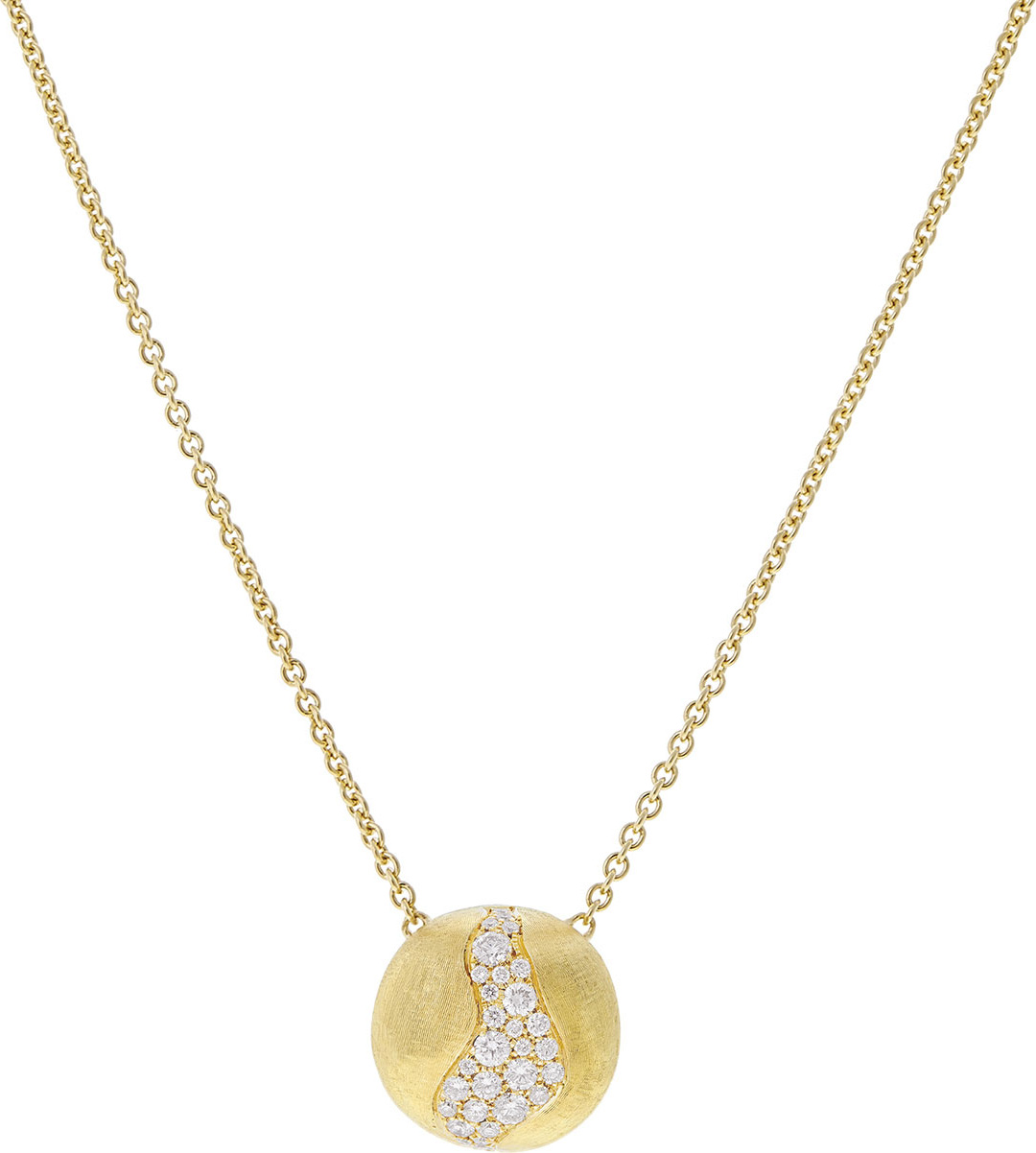 Marco Bicego 18k Gold Africa Diamond Constellation Pendant Necklace