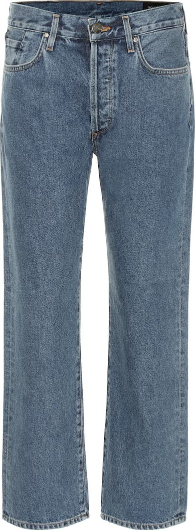 GOLDSIGN The Relaxed mid-rise straight jeans