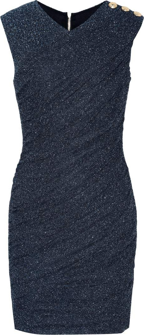 Balmain Metallic minidress