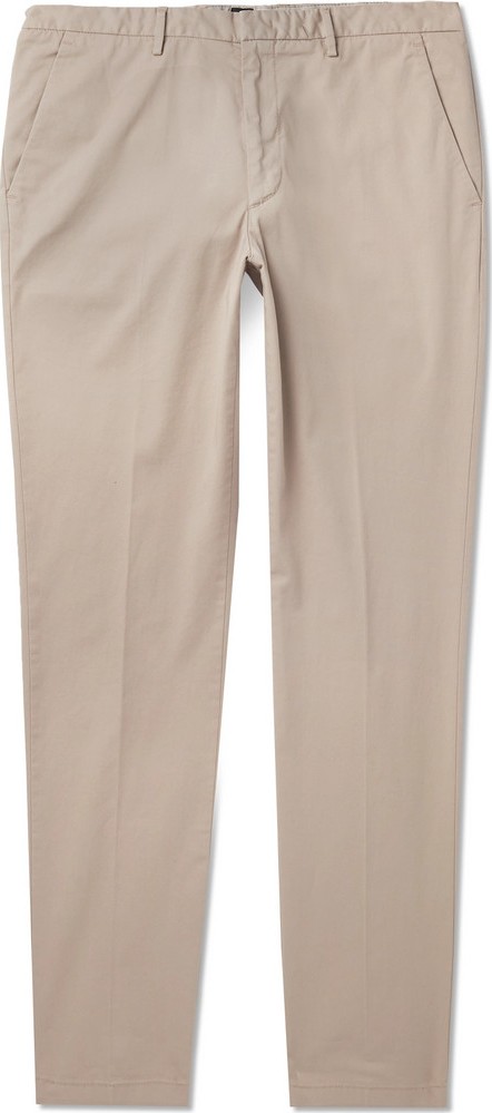 HUGO BOSS Kaito Slim-Fit Tapered Stretch-Cotton Twill Chinos