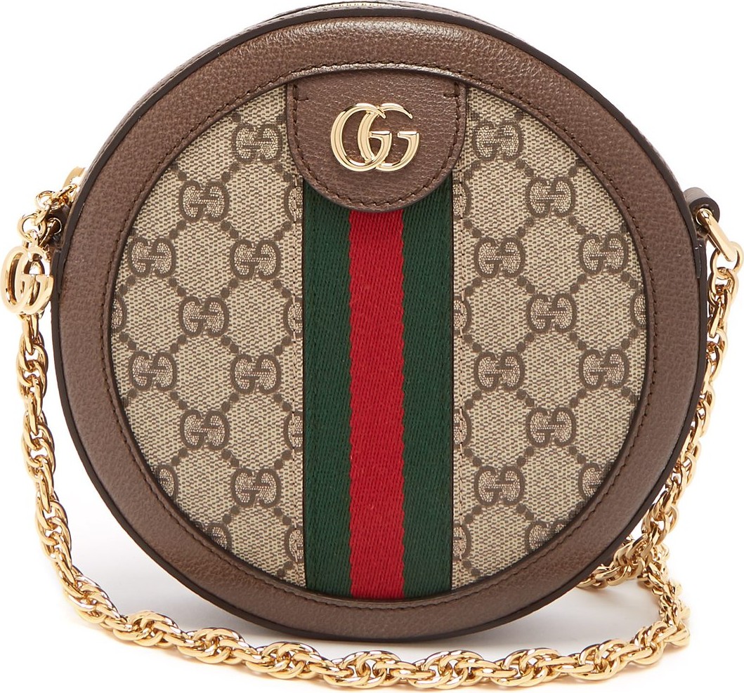 Gucci Ophidia GG leather cross-body bag
