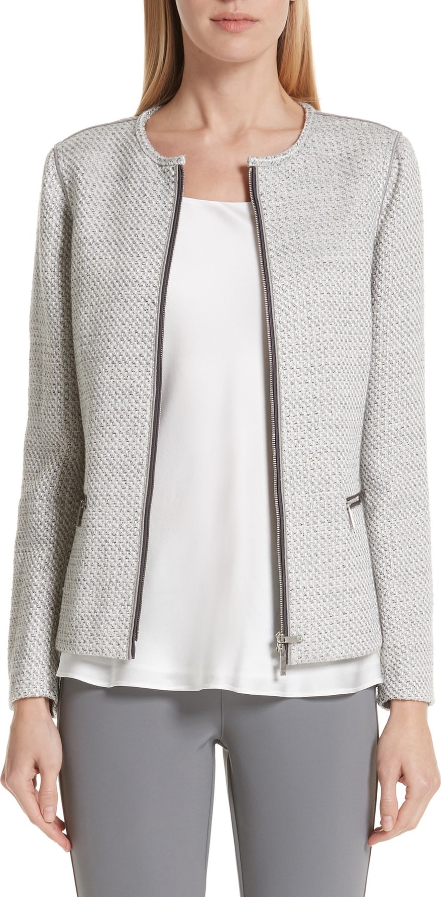 Lafayette 148 New York Kerrington Tweed Jacket