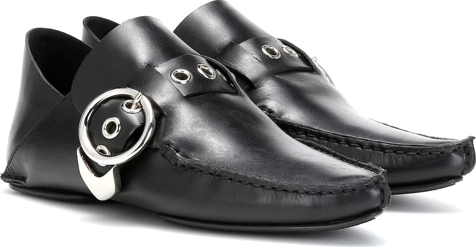 LOEWE Leather loafers