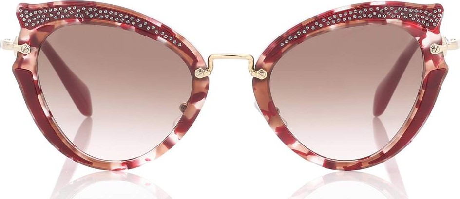 Miu Miu Noir cat-eye sunglasses