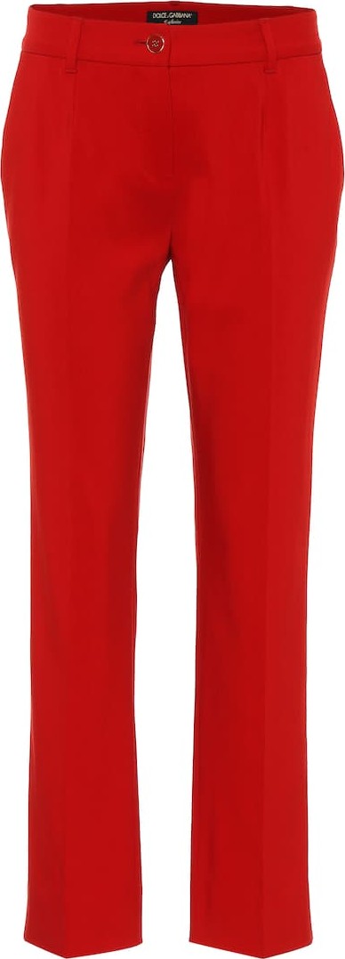 Dolce & Gabbana Exclusive to Mytheresa – cotton-blend mid-rise pants