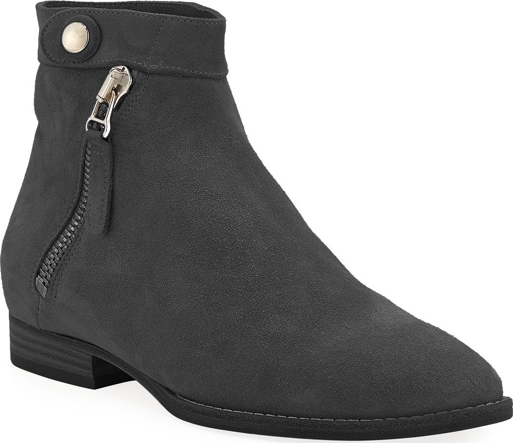 Aquatalia Rose 20mm Weatherproof Suede Booties