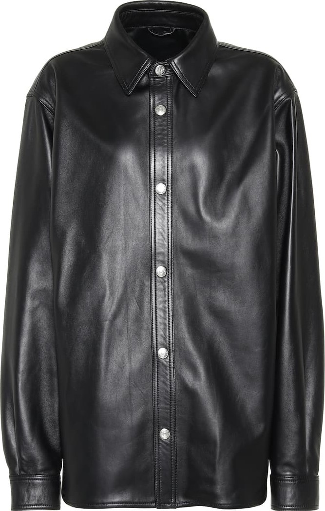 Acne Studios Leather overshirt