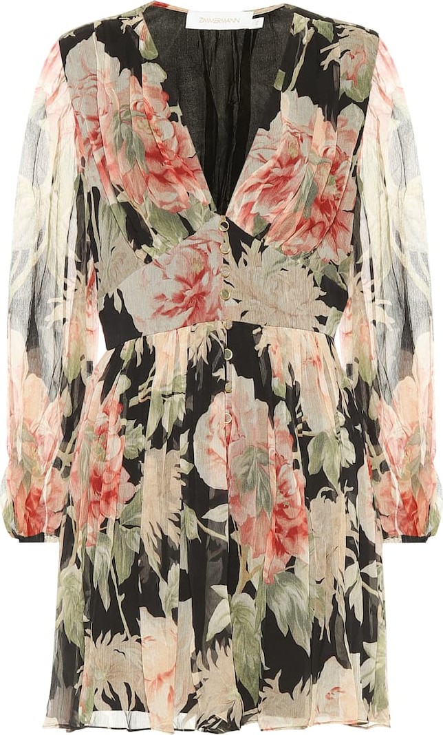 Zimmermann Floral silk jumpsuit