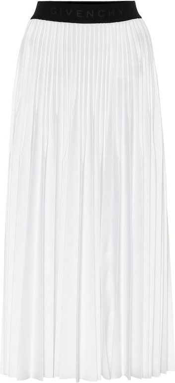 Givenchy Pleated midi skirt