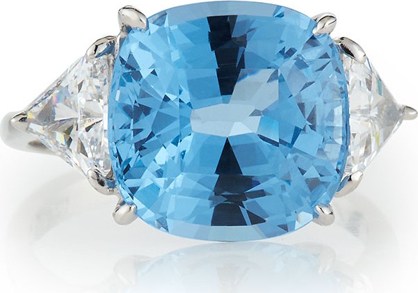 Fantasia by DeSerio Cushion-Cut Cubic Zirconia Ring, 13 TCW