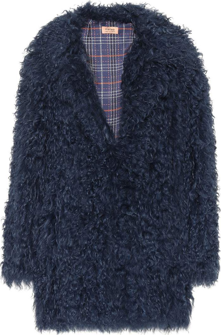 Meteo By Yves Salomon Lamb fur coat