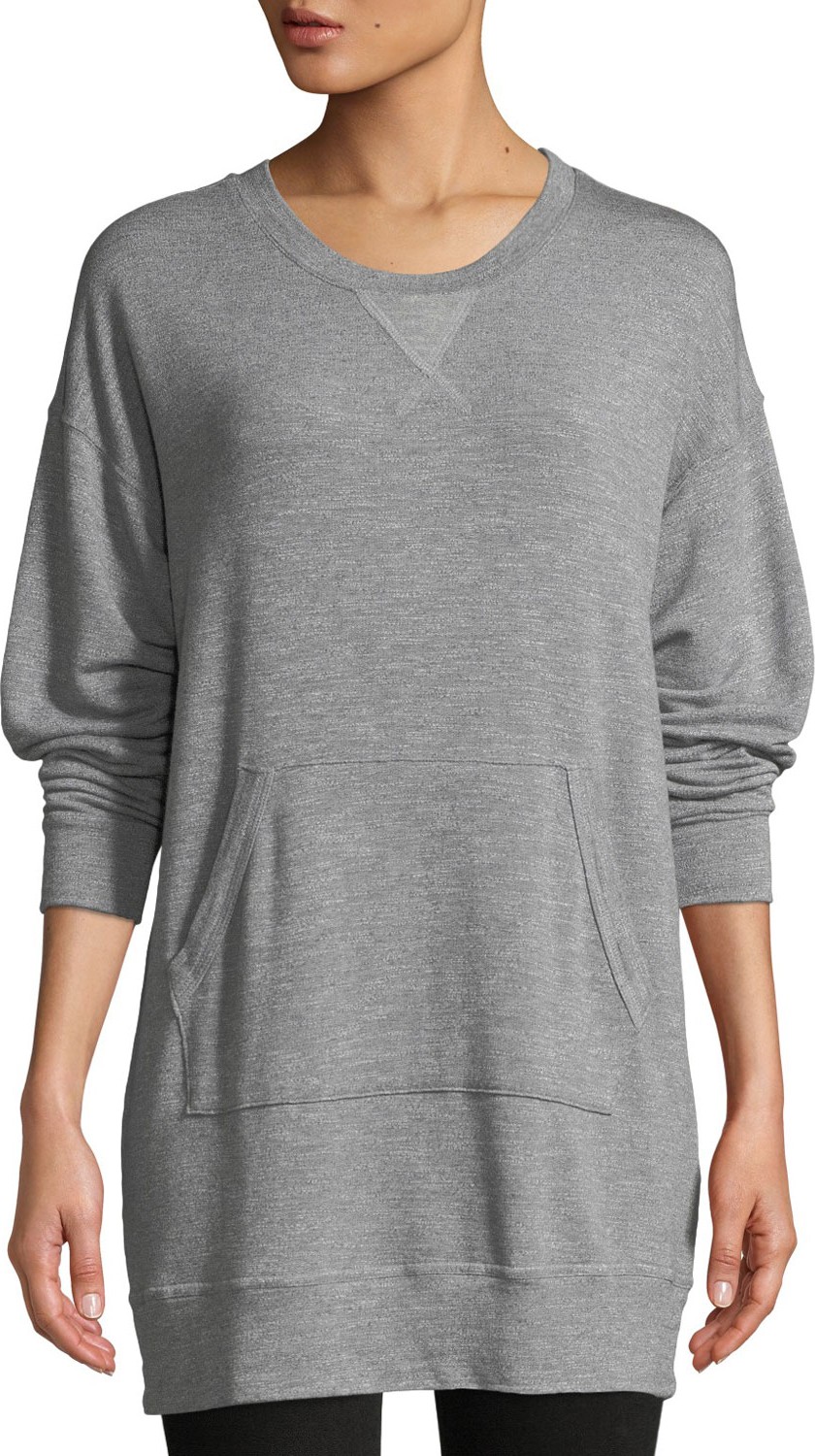 Splendid Classic Crewneck Pullover Sweatshirt Dress