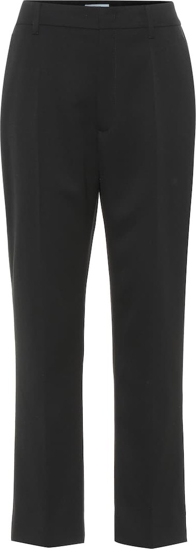 Prada Straight wool trousers