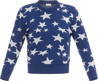 LOEWE Lurex Stars Sweater