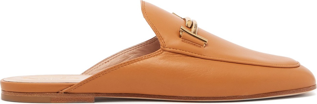 Tod's Backless leather loafers