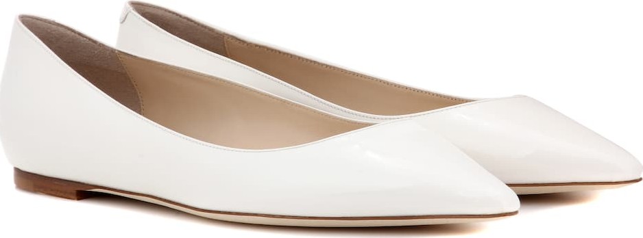Jimmy Choo Romy Flat patent leather ballerinas