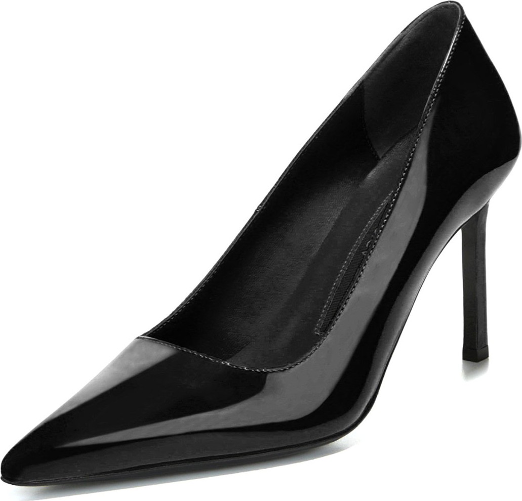 Via Spiga Nikole Shiny Pointed Pumps