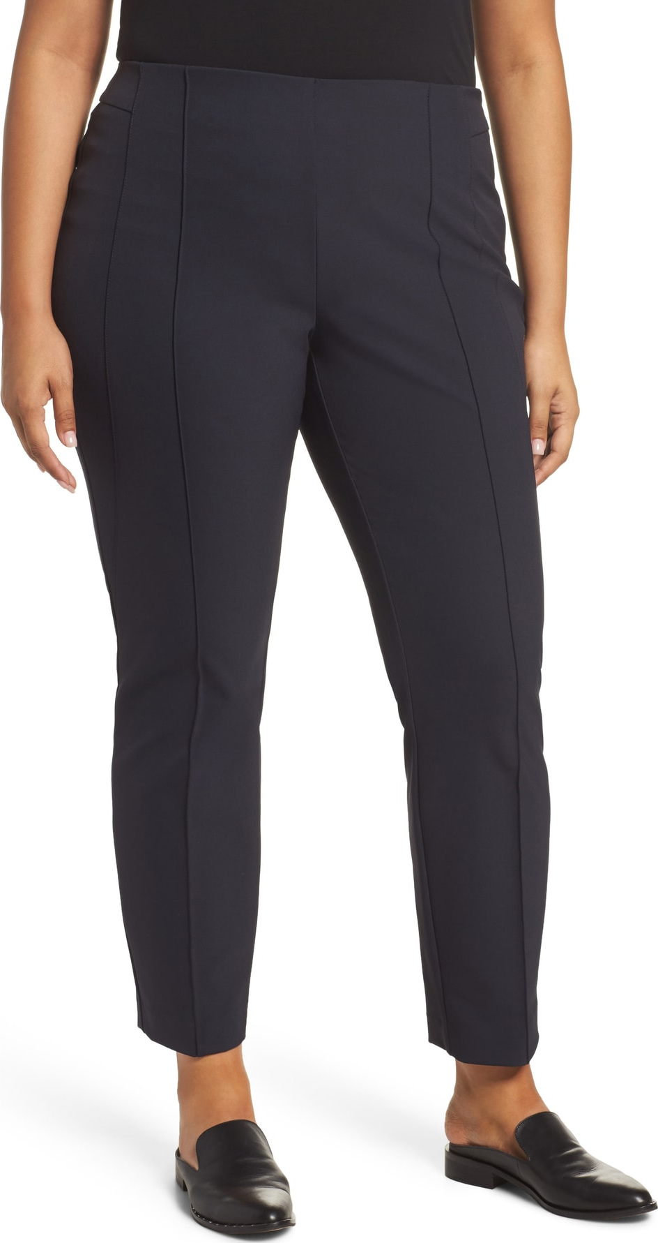 Lafayette 148 New York City Pintuck Slim Pants