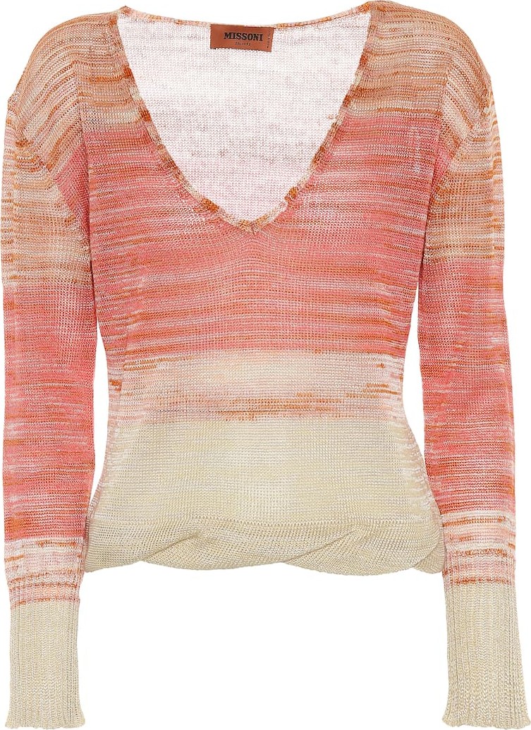 Missoni Linen and cashmere-blend sweater