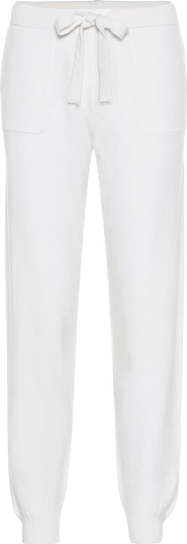 Jardin des Orangers Wool and cashmere trackpants