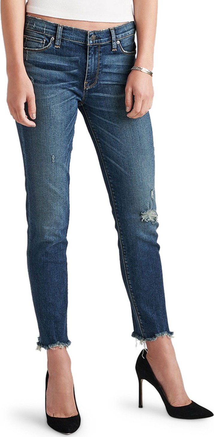 Hudson Tally Mid-Rise Skinny Crop Jeans Hudson Tally Mid-Rise Skinny Crop Jeans
