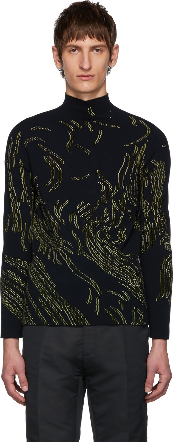 Namacheko Black & Yellow Nyas Turtleneck