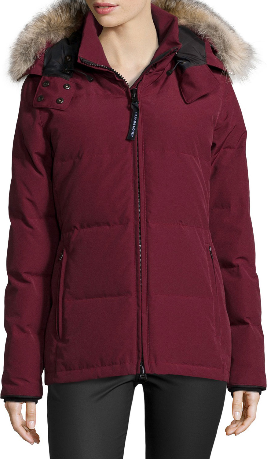 Canada Goose Chelsea Fur-Hood Parka Coat