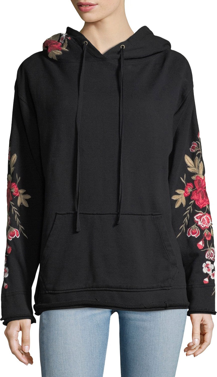 Johnny Was Meri French Terry Hoodie