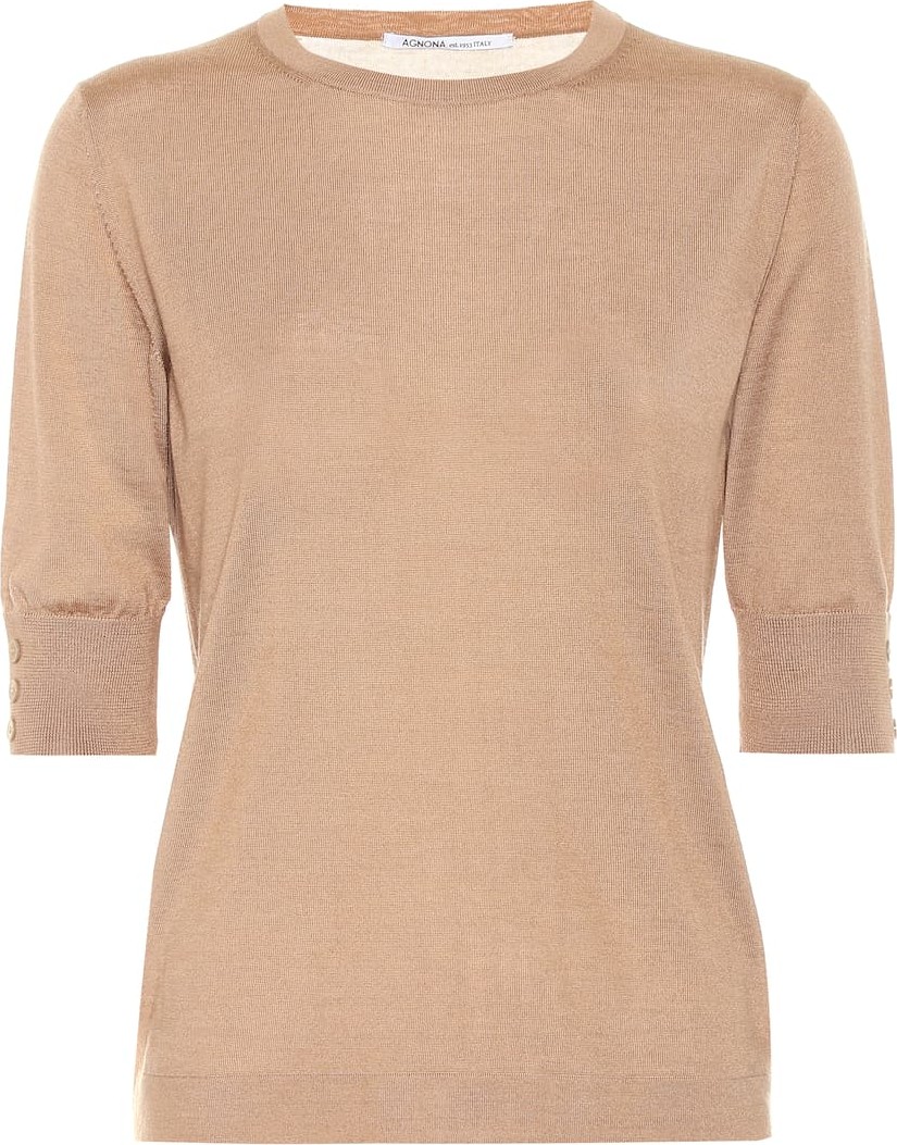 Agnona Cashmere and silk sweater