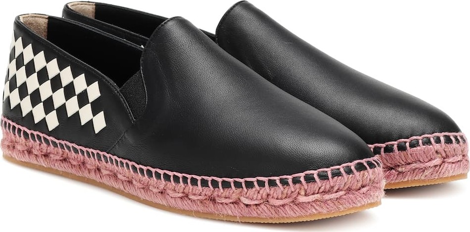 Bottega Veneta Intrecciato leather espadrilles