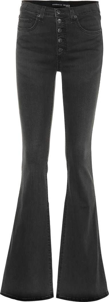 Veronica Beard Beverly high-rise flared jeans