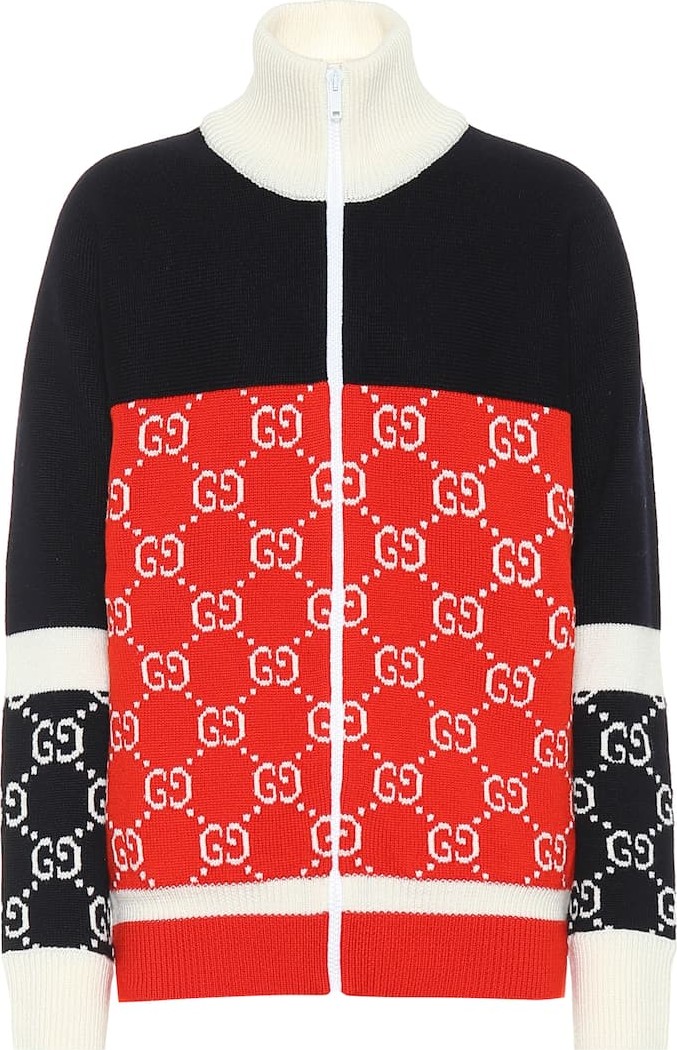 Gucci Zipped wool jacket