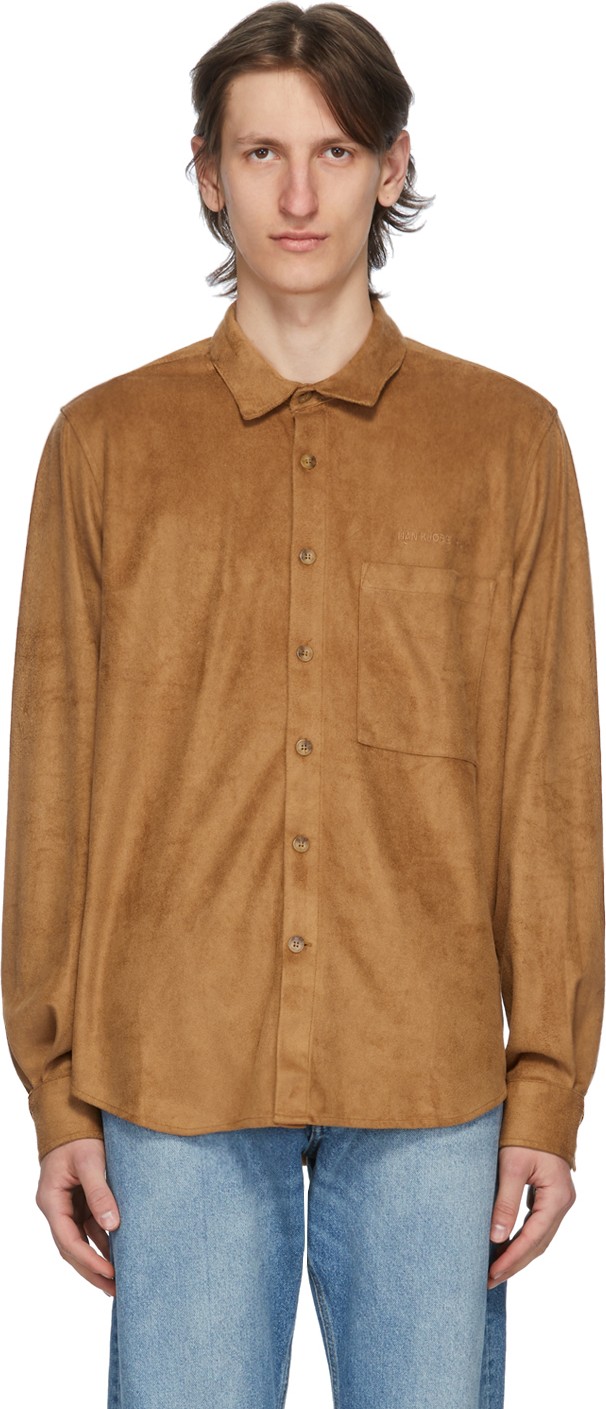 Han Kjobenhavn Brown Boxy Shirt