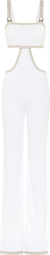 Balmain Exclusive to Mytheresa – Cut-out knit jumpsuit