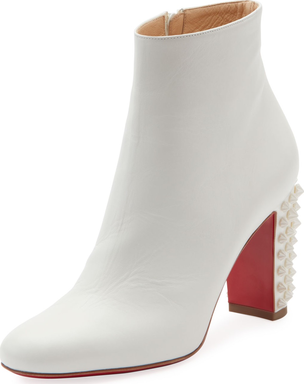 Christian Louboutin Suzi Folk Red Sole Booties