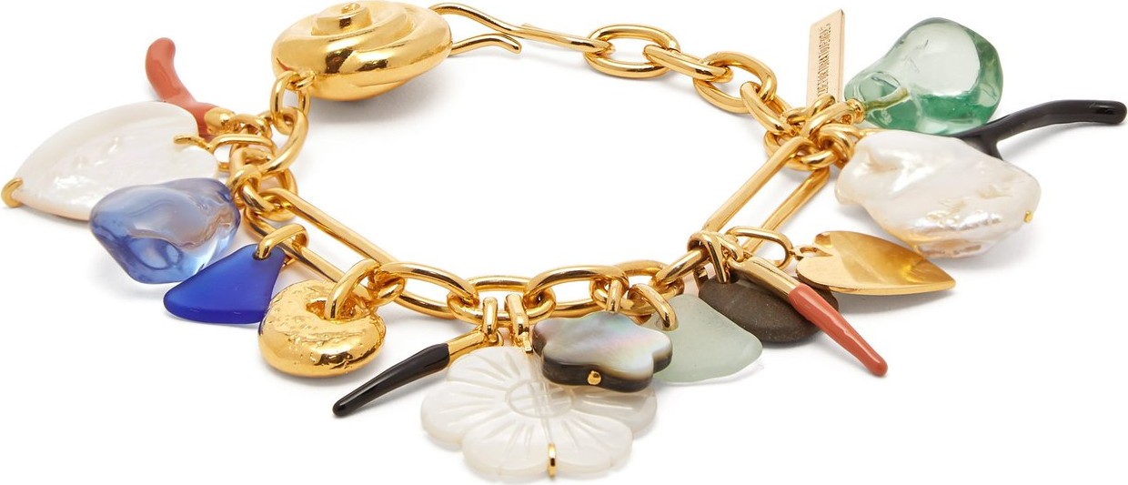 Lizzie Fortunato Treasure charm bracelet