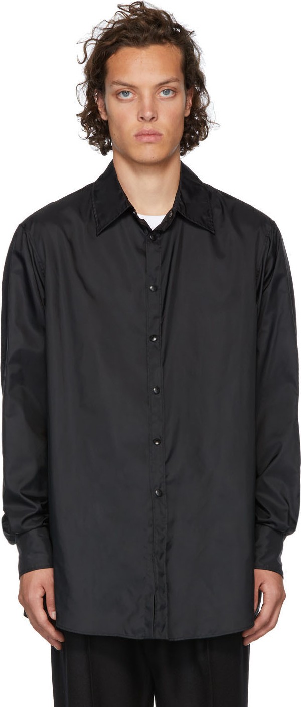 Valentino Black Semi-Oversized Shirt