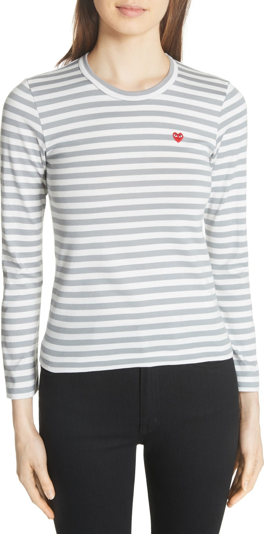 Comme Des Garcons PLAY Stripe Tee