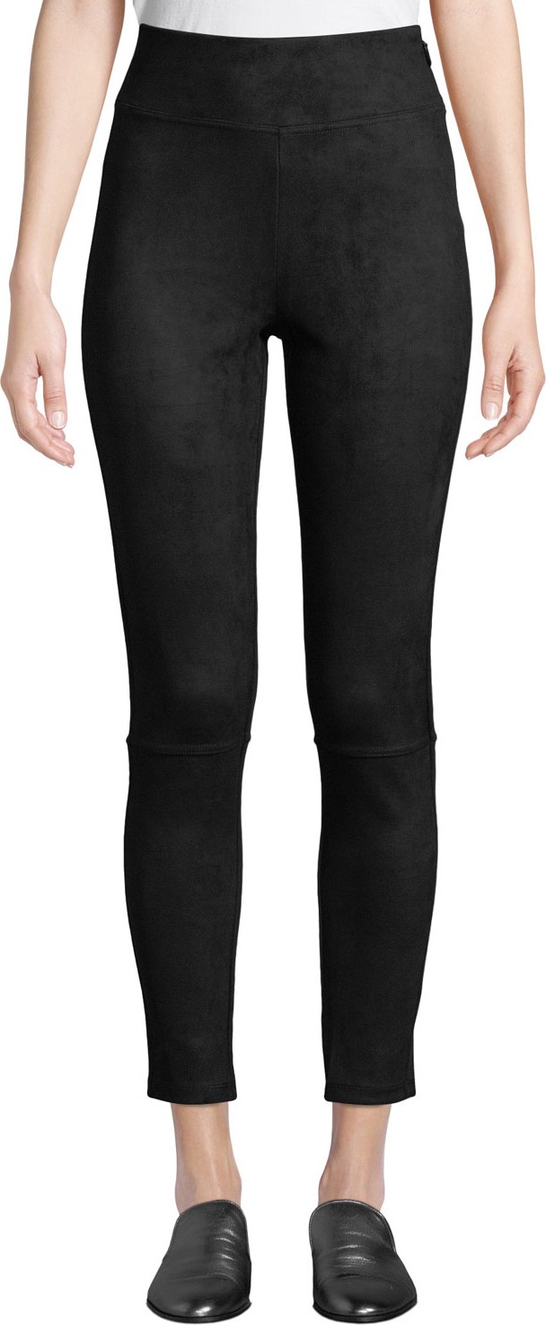 Splendid Highline Faux-Suede Leggings