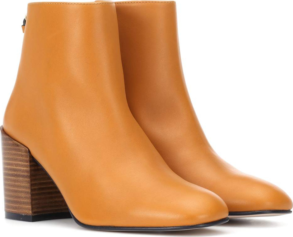Stuart Weitzman Coban leather ankle boots