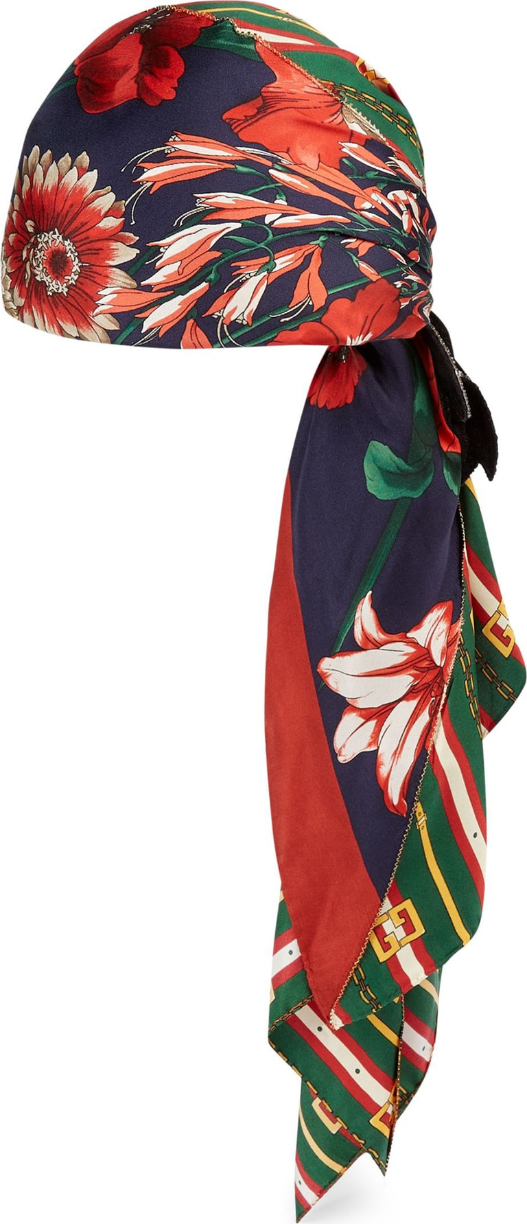 Gucci Bouchan Crystal Bow Head Scarf