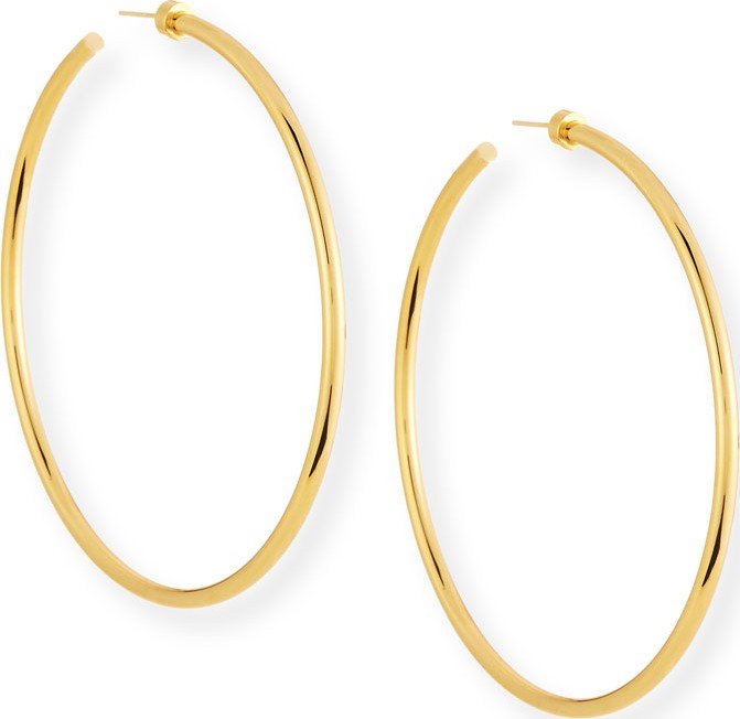 Jennifer Zeuner Jewelry Selene Hoop Earrings