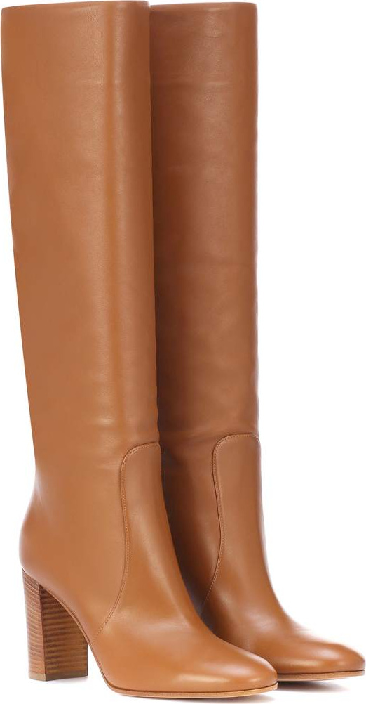 Gianvito Rossi Blanca 85 leather boots