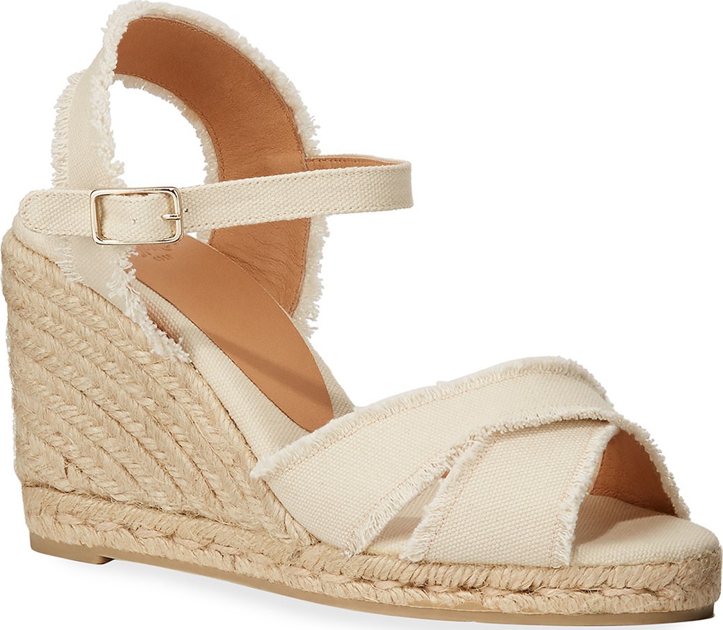Castaner Bromelia Wedge Canvas Sandals