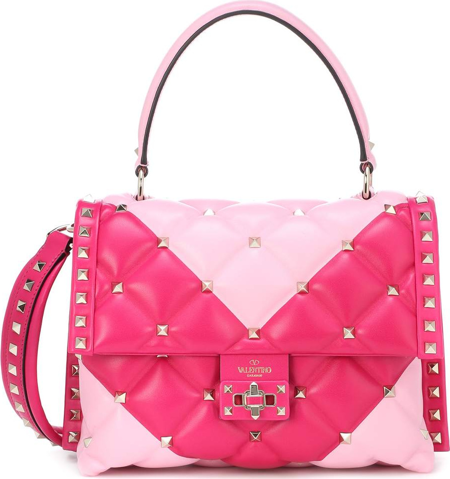 Valentino Valentino Garavani Candystud leather shoulder bag