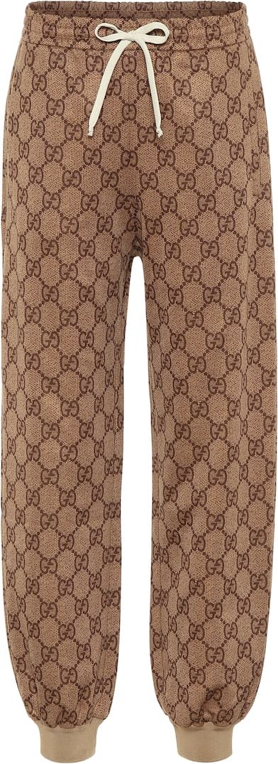 Gucci GG cotton-blend trackpants