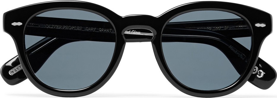 Oliver Peoples Cary Grant Round-Frame Acetate Polarised Sunglasses