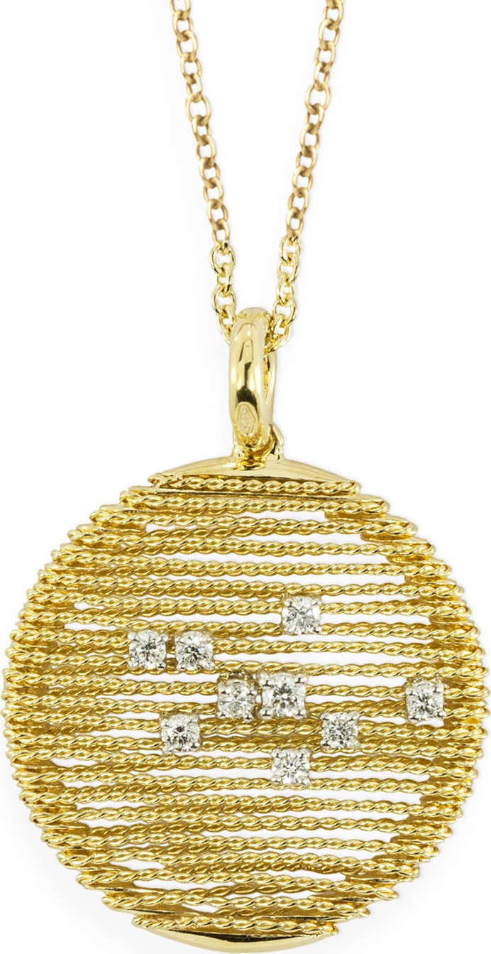 Staurino Fratelli 18K YG CIRCLEN W DIA-RENAISS