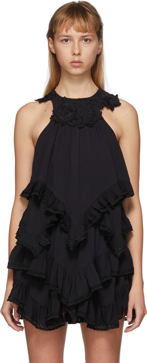 Isabel Marant Black Lupita Top