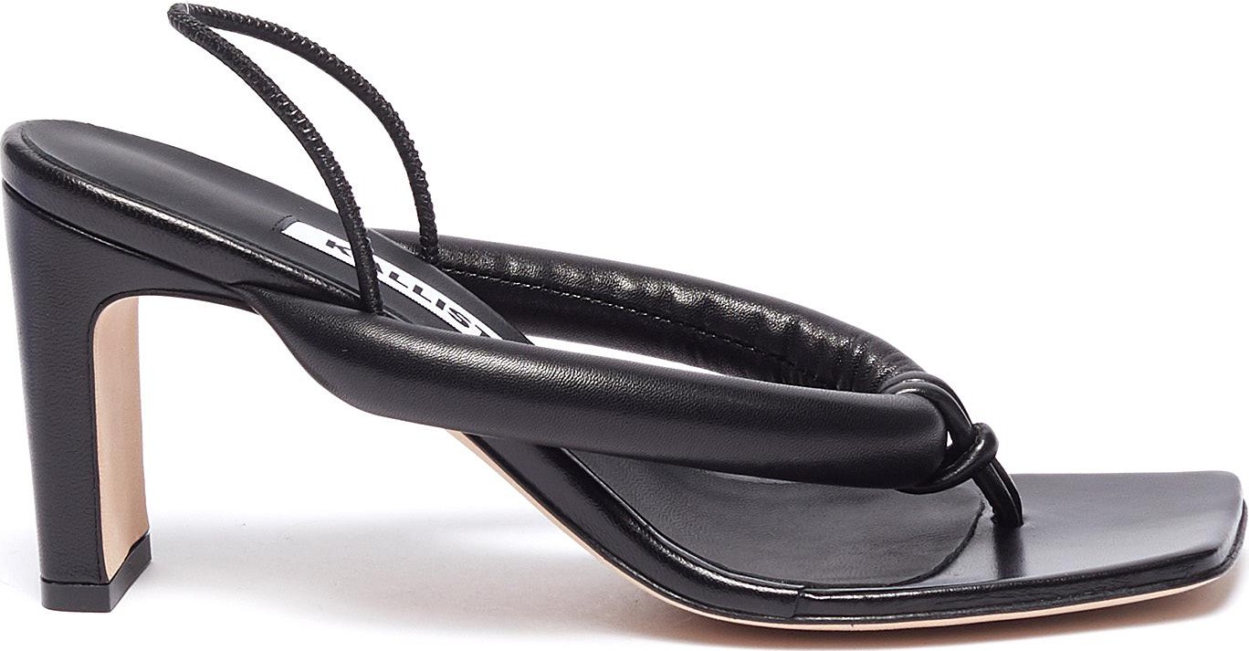 Kallisté Puffy Strap Thong Sandals